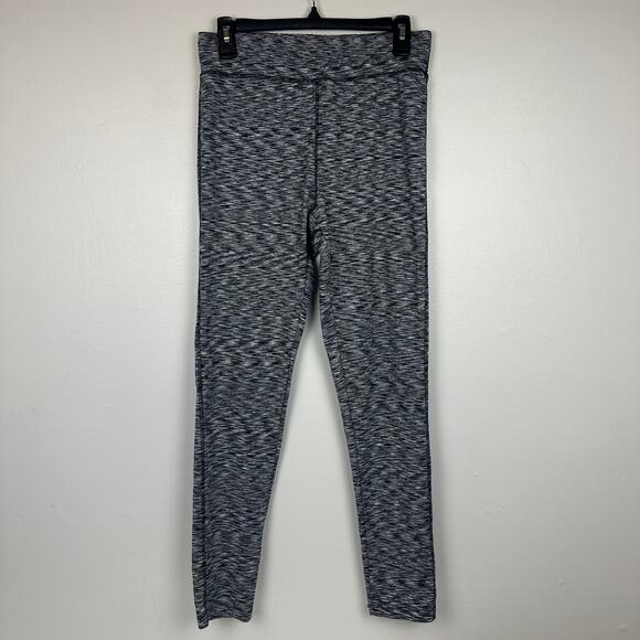 Beverly Hills Polo Club Womens Black/White Performance Active Leggings Large - Picture 1 of 7